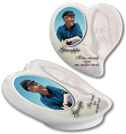 Fotoceramica Cuore a Terreno PG-O